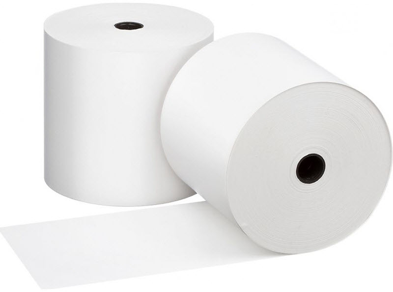 White Roll Paper  Thermal Paper 80mm