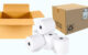 Thermal paper and cardboard boxes